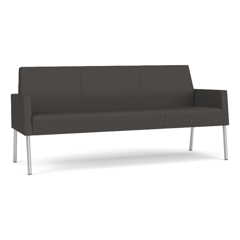 Lesro Mystic Lounge Reception Sofa in Gray