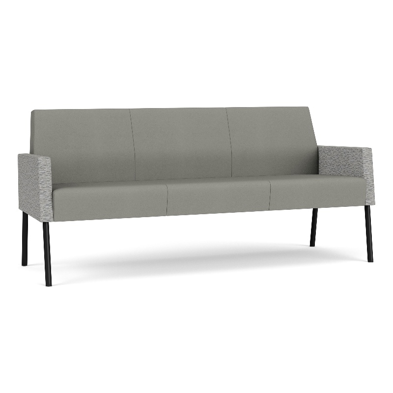 Lesro Mystic Lounge Reception Sofa in Gray