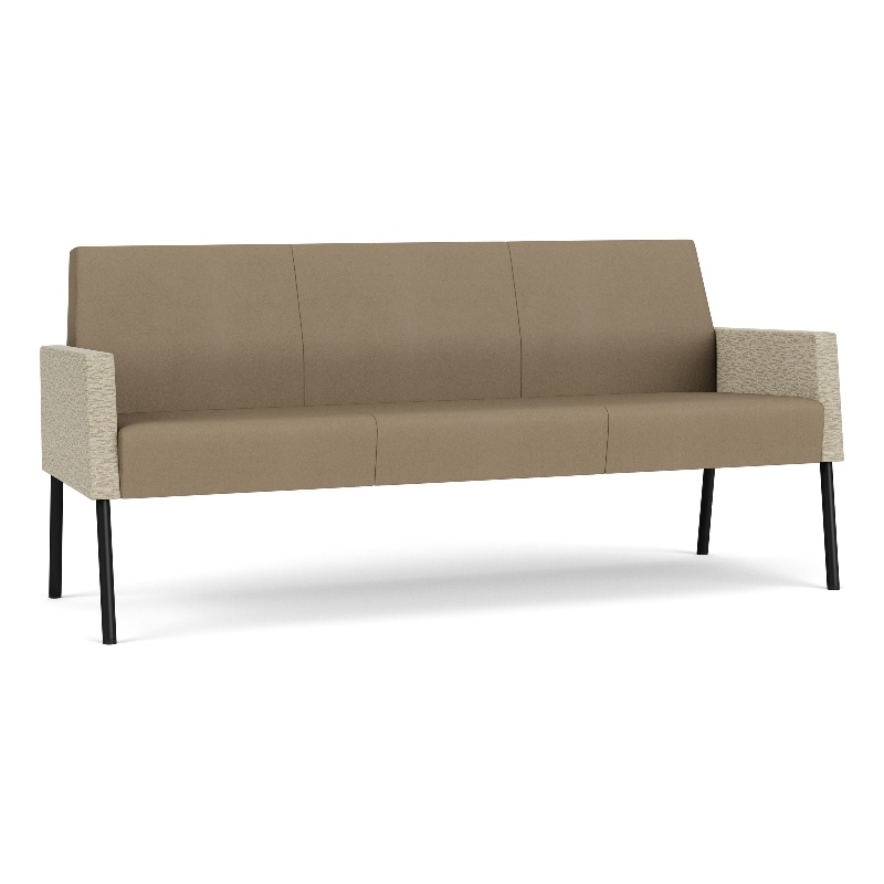 Lesro Mystic Lounge Reception Sofa in Brown
