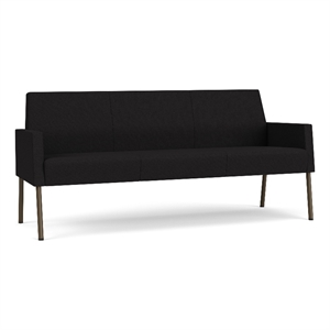 Lesro Mystic Lounge Reception Sofa in Black