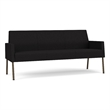 Lesro Mystic Lounge Reception Sofa in Black