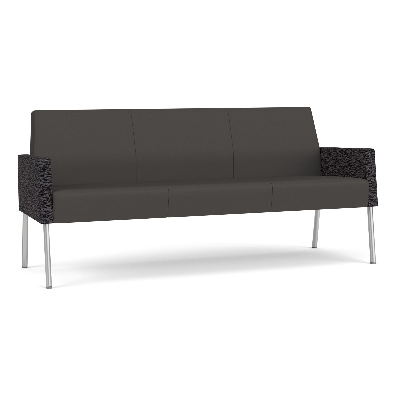 Lesro Mystic Lounge Reception Sofa in Gray