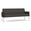 Lesro Mystic Lounge Reception Sofa in Gray
