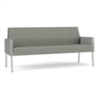 Lesro Mystic Lounge Reception Sofa in Gray