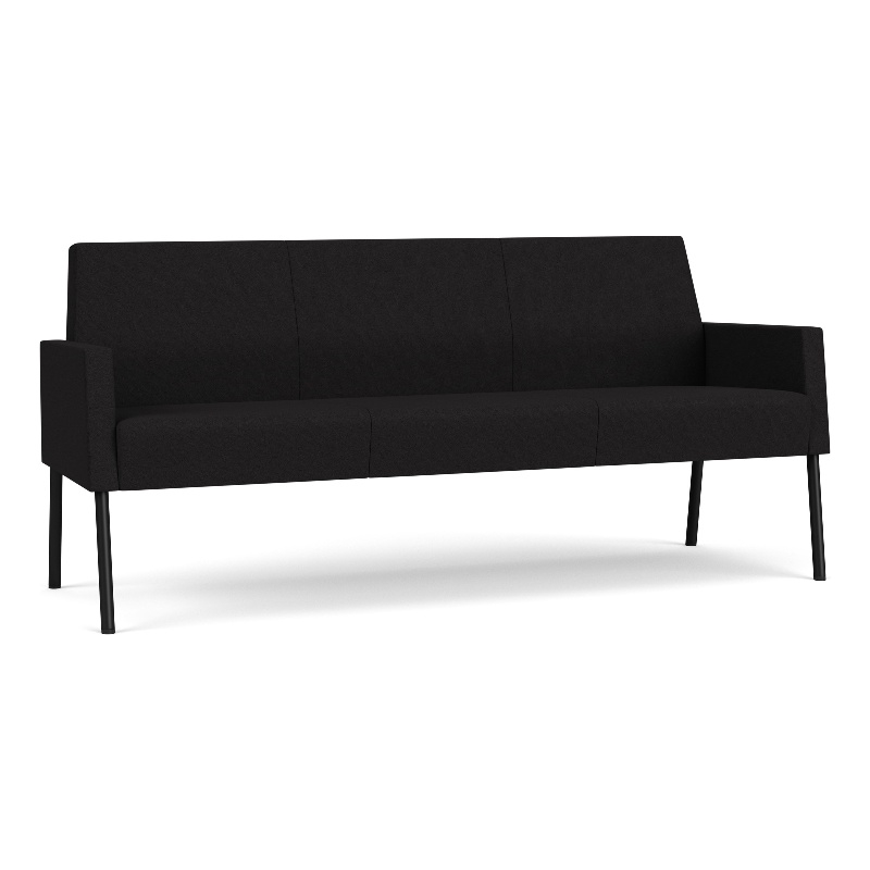 Lesro Mystic Lounge Reception Sofa in Black