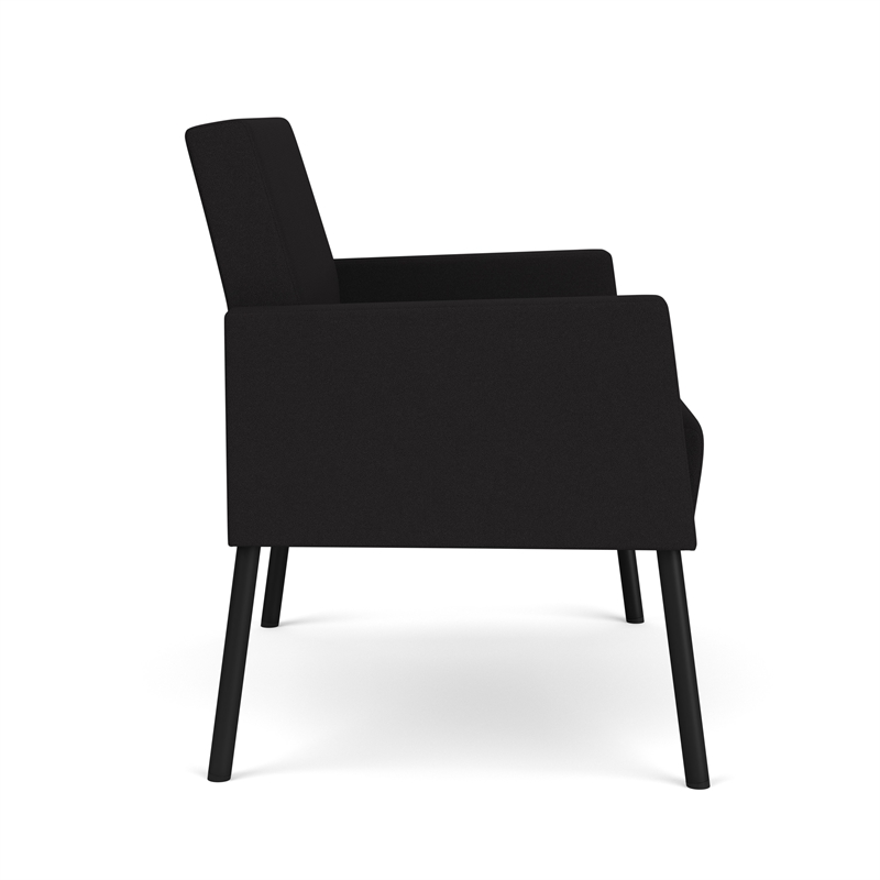 Lesro Mystic Lounge Reception Bariatric Chair in Black