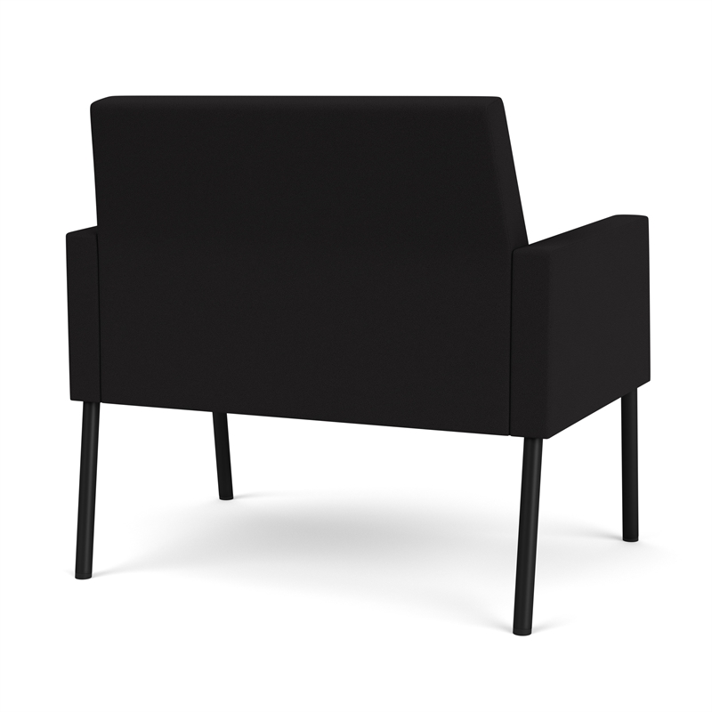Lesro Mystic Lounge Reception Bariatric Chair in Black