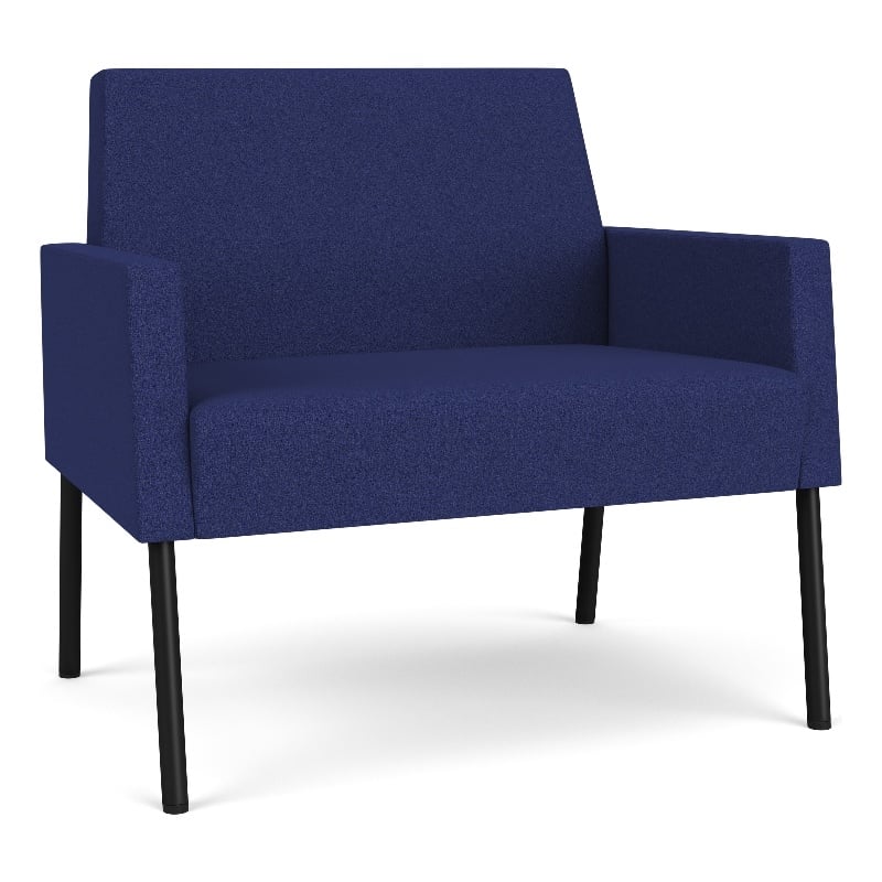 Lesro Mystic Lounge Reception Bariatric Chair in Blue