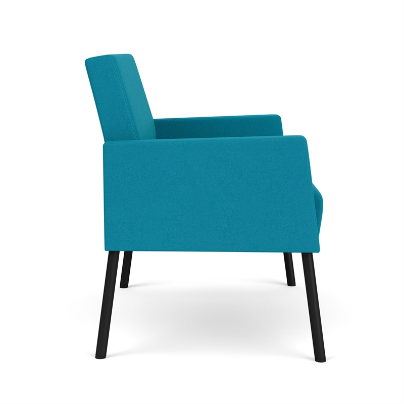 Lesro Mystic Lounge Reception Bariatric Chair in Teal