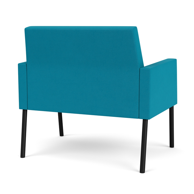 Lesro Mystic Lounge Reception Bariatric Chair in Teal