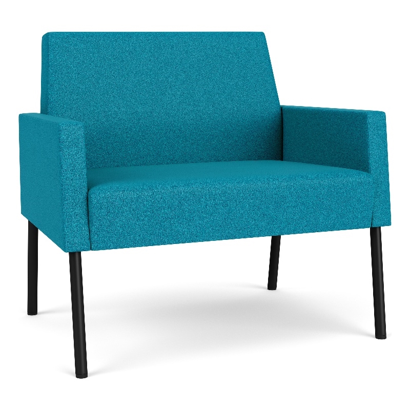 Lesro Mystic Lounge Reception Bariatric Chair in Teal