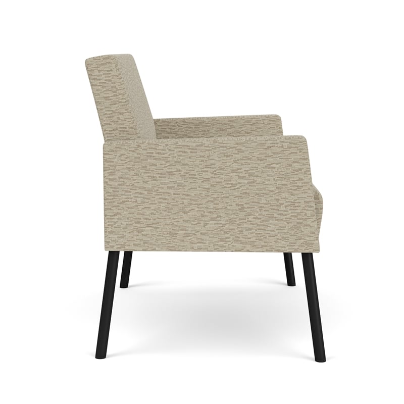 Lesro Mystic Lounge Reception Bariatric Chair in Beige
