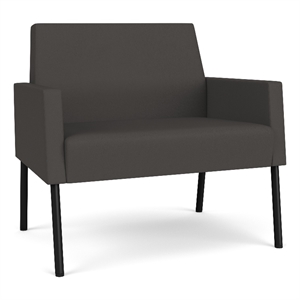 Lesro Mystic Lounge Reception Bariatric Chair in Gray