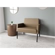 Lesro Mystic Lounge Reception Bariatric Chair in Brown