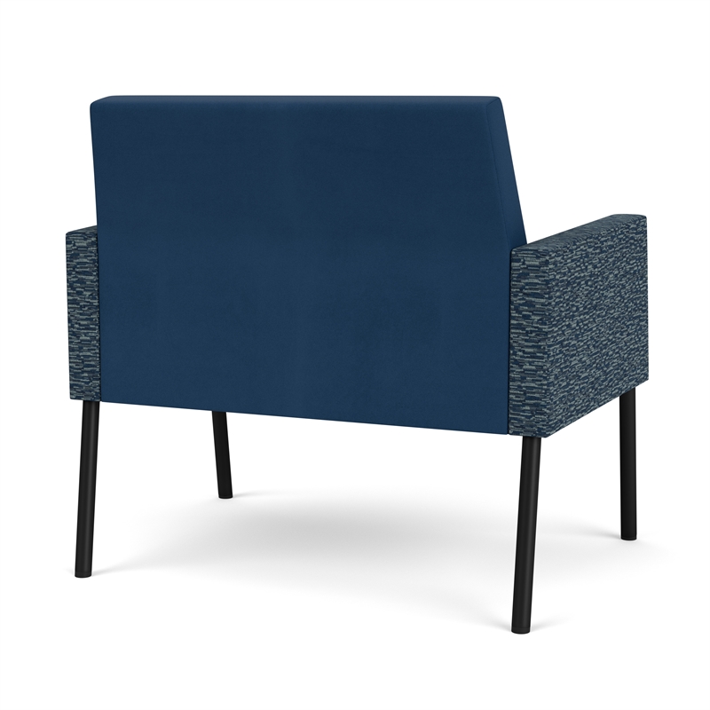 Lesro Mystic Lounge Reception Bariatric Chair in Blue