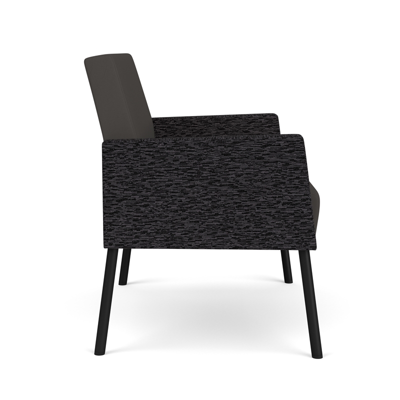 Lesro Mystic Lounge Reception Bariatric Chair in Gray