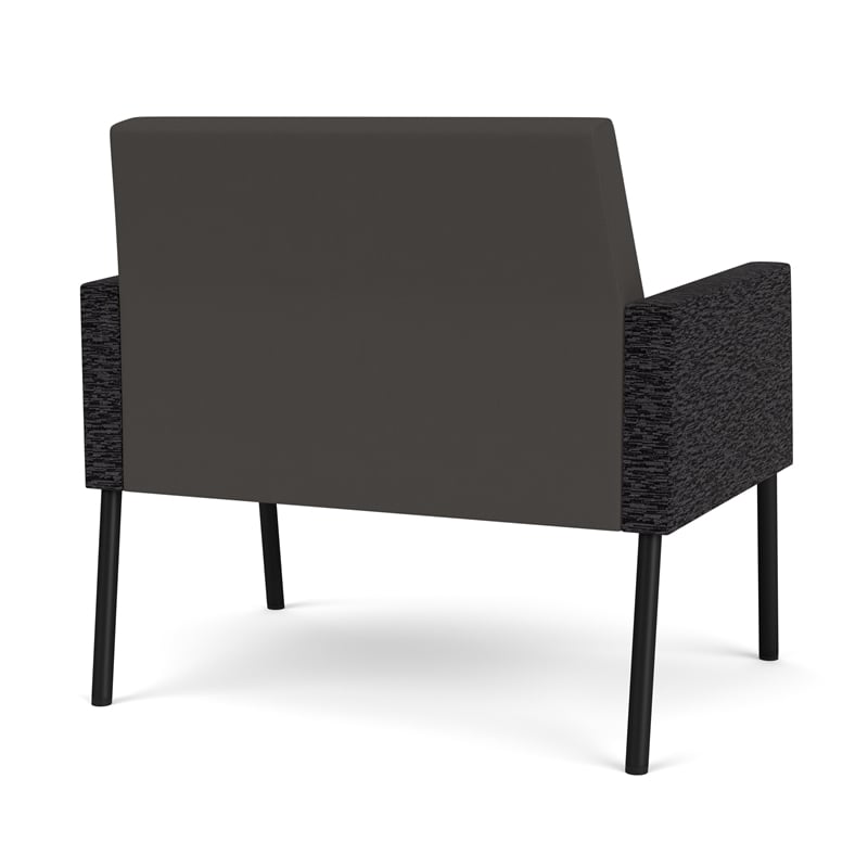 Lesro Mystic Lounge Reception Bariatric Chair in Gray