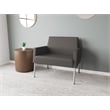 Lesro Mystic Lounge Reception Bariatric Chair in Gray