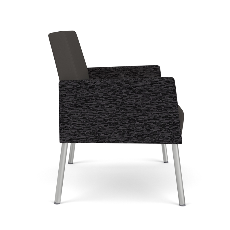 Lesro Mystic Lounge Reception Bariatric Chair in Gray