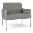 Lesro Mystic Lounge Reception Bariatric Chair in Gray