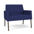 Lesro Mystic Lounge Reception Bariatric Chair in Blue