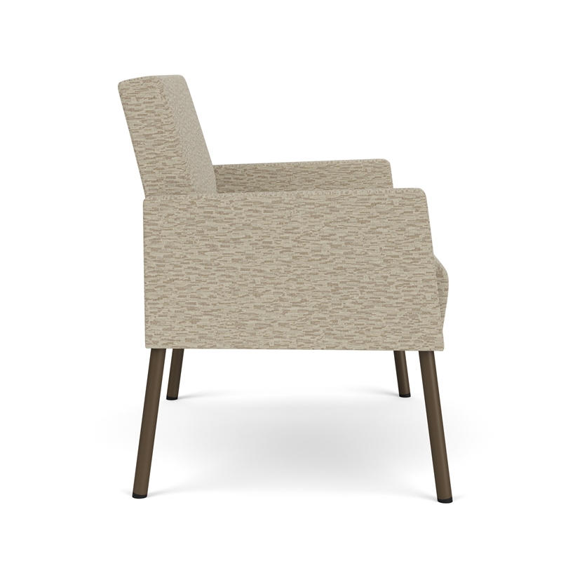 Lesro Mystic Lounge Reception Bariatric Chair in Beige
