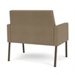 Lesro Mystic Lounge Reception Bariatric Chair in Brown