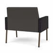 Lesro Mystic Lounge Reception Bariatric Chair in Gray
