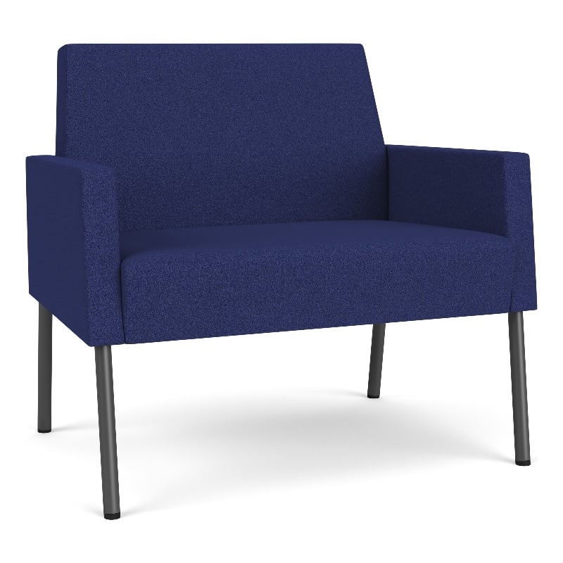 Lesro Mystic Lounge Reception Bariatric Chair in Blue
