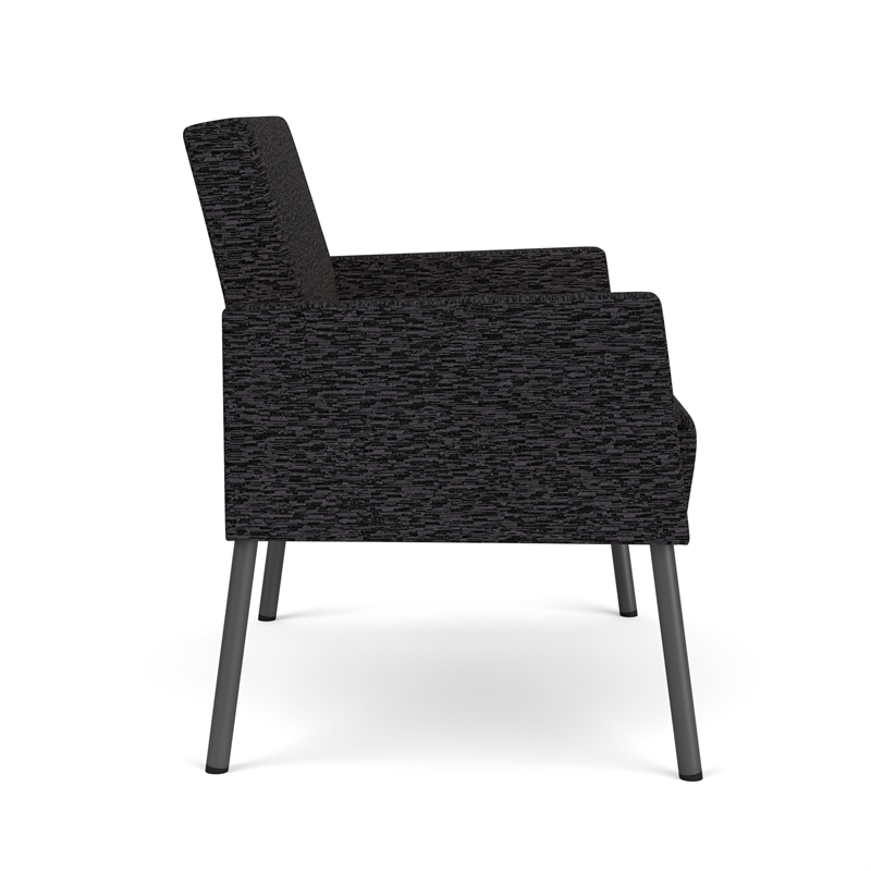 Lesro Mystic Lounge Reception Bariatric Chair in Black