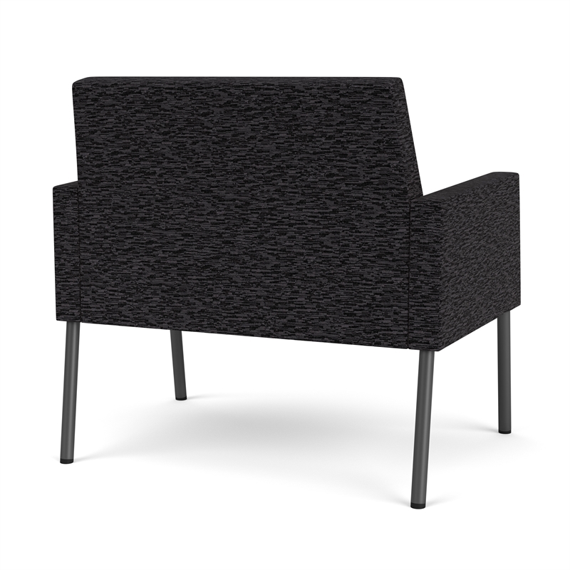 Lesro Mystic Lounge Reception Bariatric Chair in Black