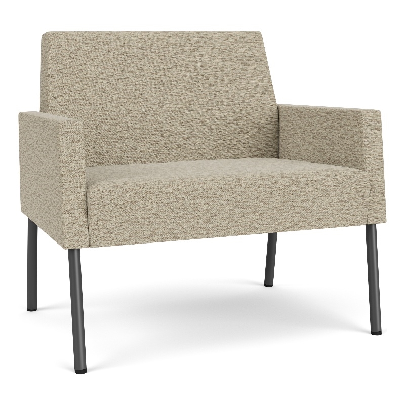 Lesro Mystic Lounge Reception Bariatric Chair in Beige
