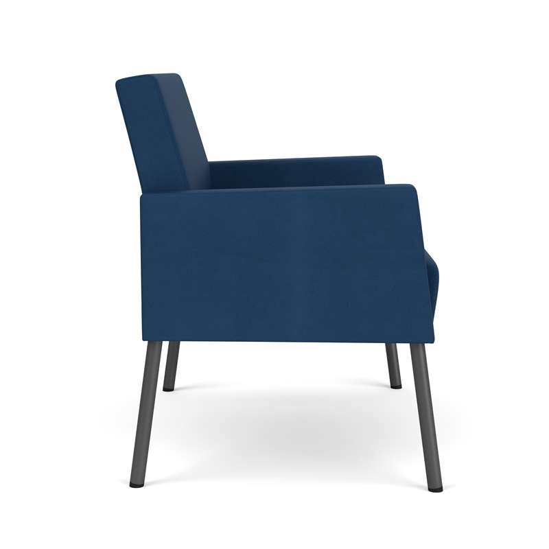 Lesro Mystic Lounge Reception Bariatric Chair in Blue