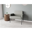 Lesro Mystic Lounge Reception Bariatric Chair in Gray