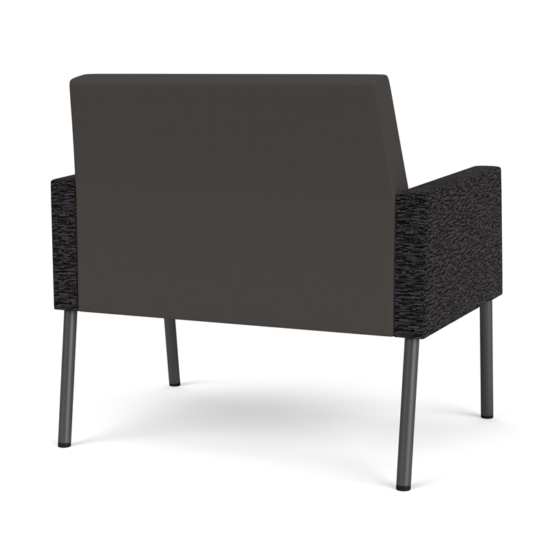 Lesro Mystic Lounge Reception Bariatric Chair in Gray