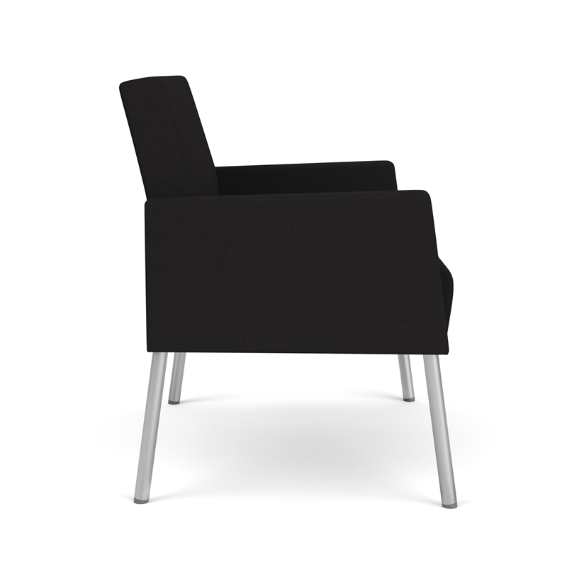 Lesro Mystic Lounge Reception Bariatric Chair in Black