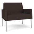 Lesro Mystic Lounge Reception Bariatric Chair in Brown