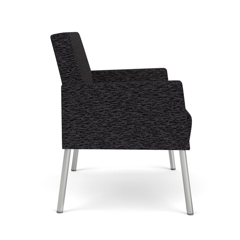 Lesro Mystic Lounge Reception Bariatric Chair in Black
