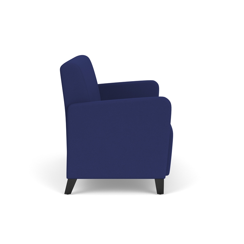 Lesro Ravenna Reception Loveseat in Blue