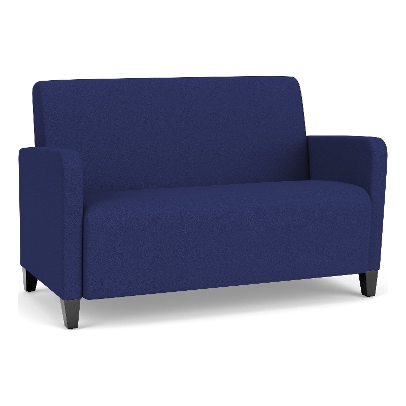 Lesro Ravenna Reception Loveseat in Blue