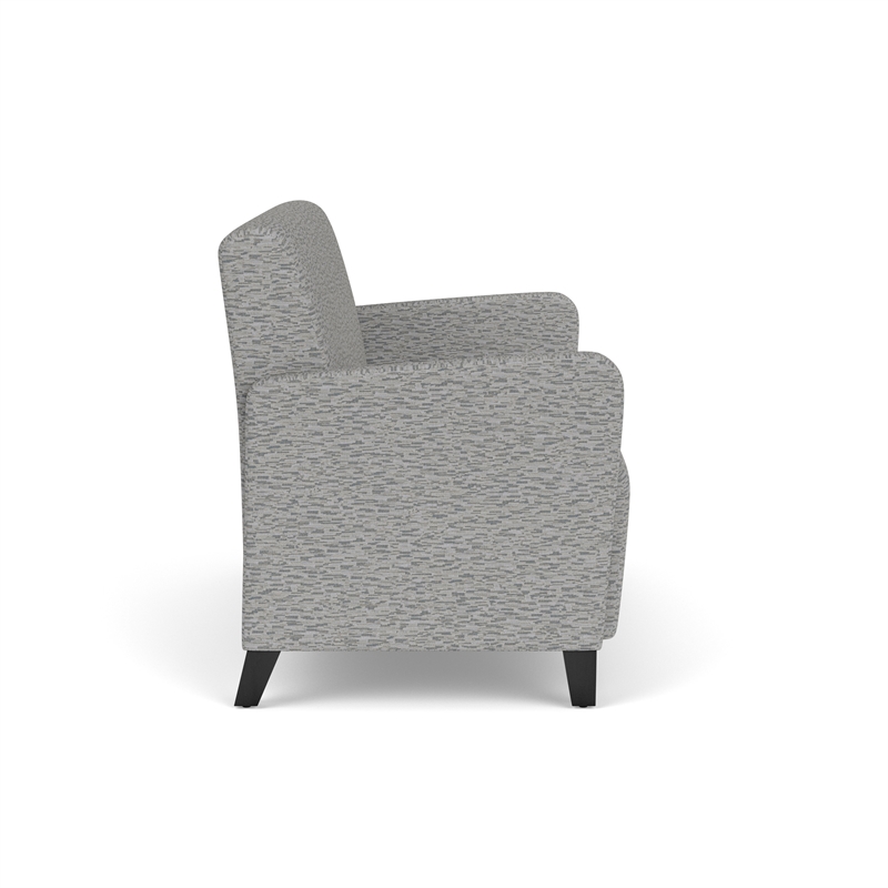 Lesro Ravenna Reception Loveseat in Gray