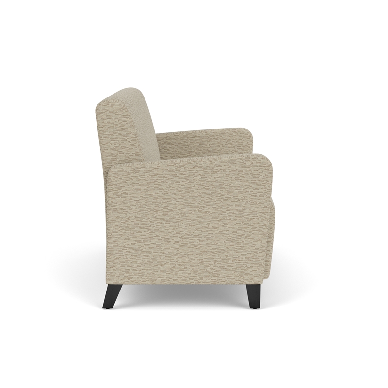 Lesro Ravenna Reception Loveseat in Beige