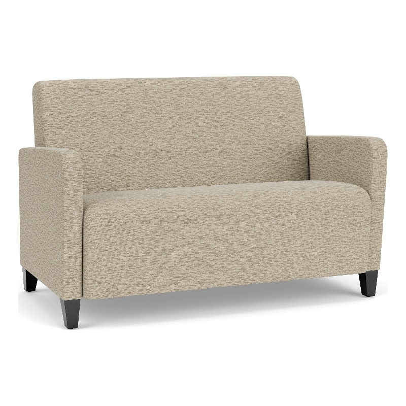 Lesro Ravenna Reception Loveseat in Beige