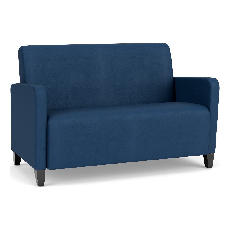 Lesro Ravenna Reception Loveseat in Blue