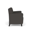 Lesro Ravenna Reception Loveseat in Gray