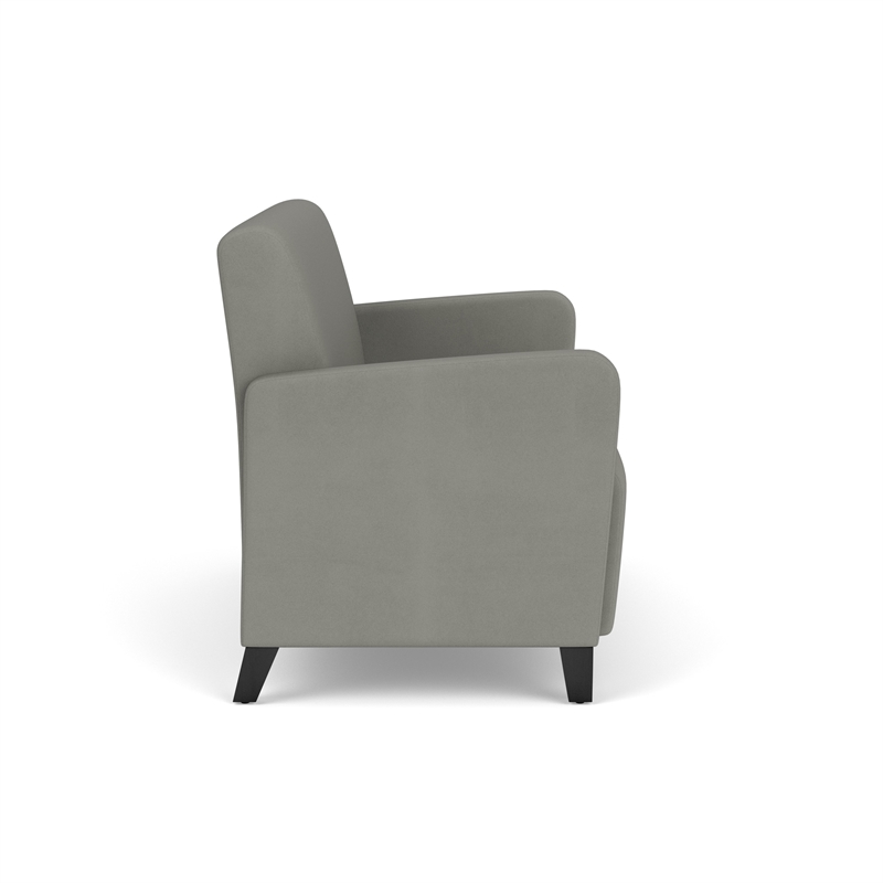 Lesro Ravenna Reception Loveseat in Gray
