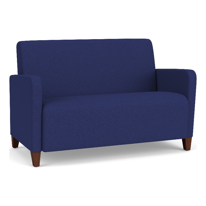 Lesro Ravenna Reception Loveseat in Blue