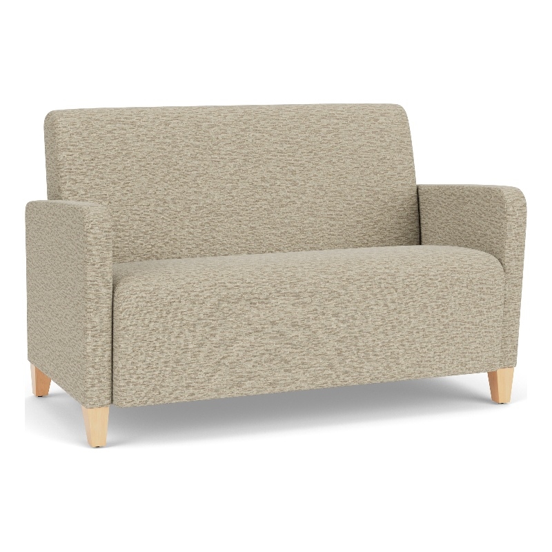 Lesro Ravenna Reception Loveseat in Beige
