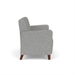 Lesro Ravenna Reception Loveseat in Gray