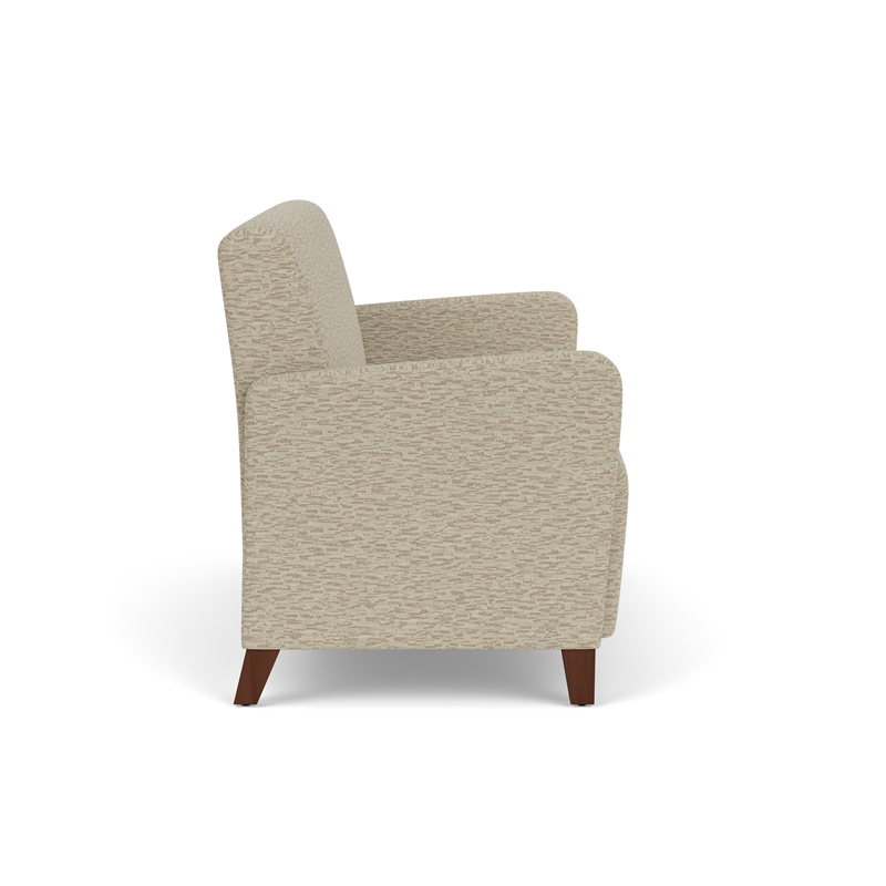 Lesro Ravenna Reception Loveseat in Beige